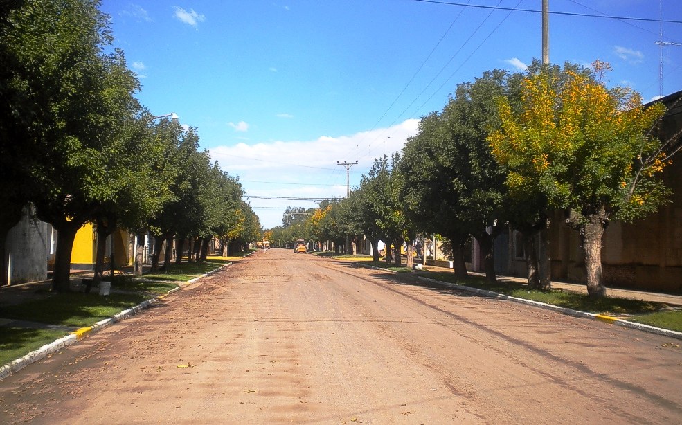Una calle de San Eduardo