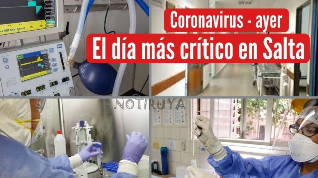 Coronavirus en Salta: el día más crítico desde que comenzó la pandemia.