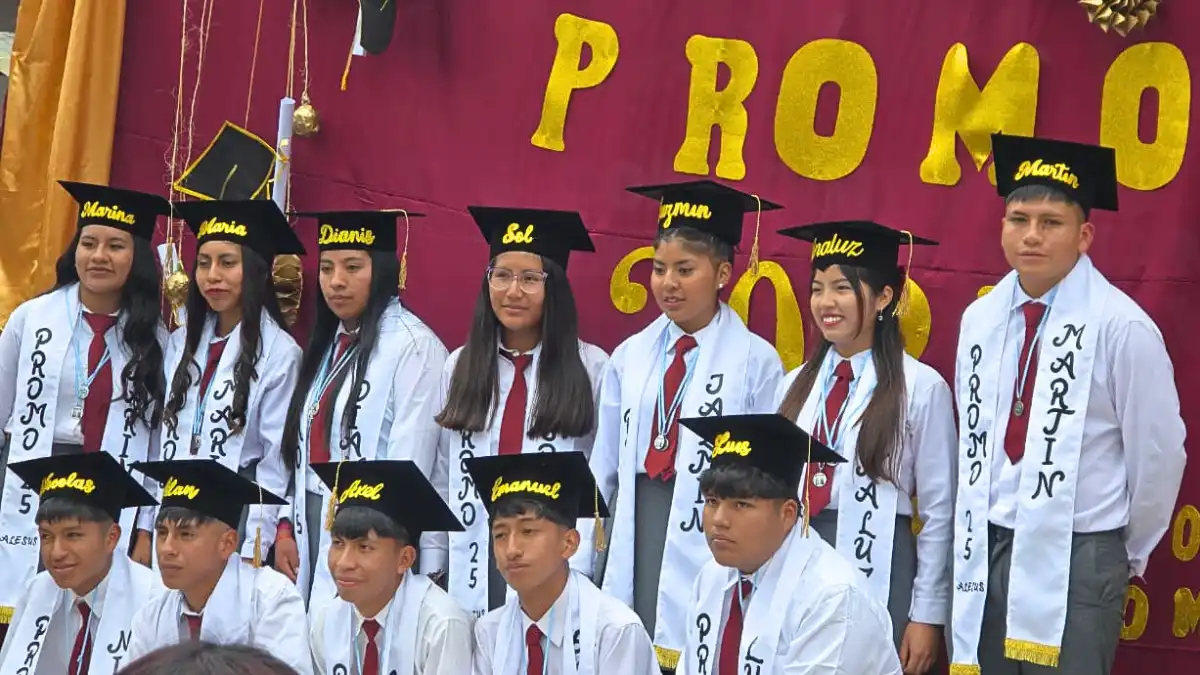 Alumnos de otra de las divisiones de la Promo 2025.